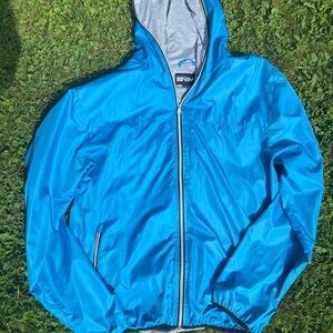 Men's Blue and grey southwest Windbreaker Jacket size XL